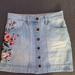 Jean skirt